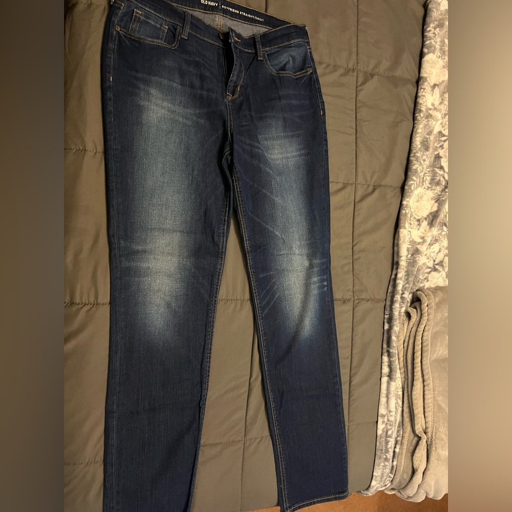 Old Navy boyfriend Street jeans womens size 14